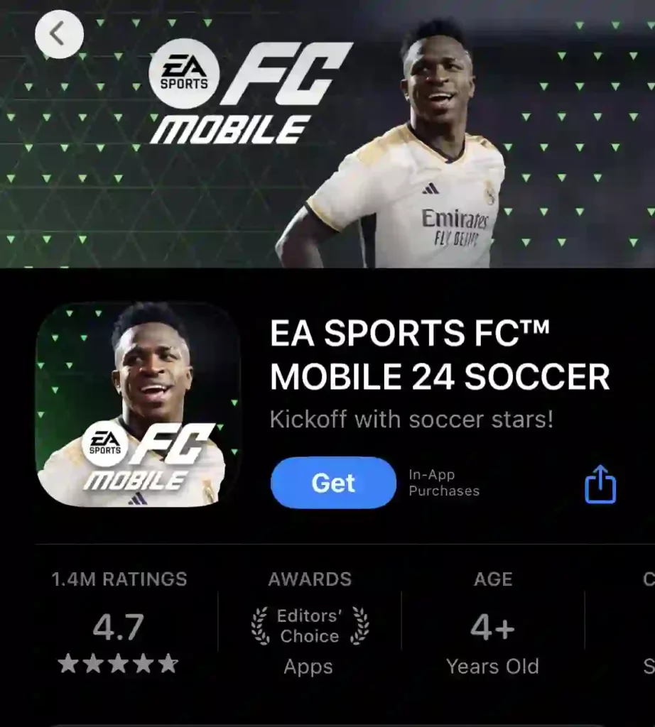 EA Sports FC Mobile Game Download IOS Store Preview